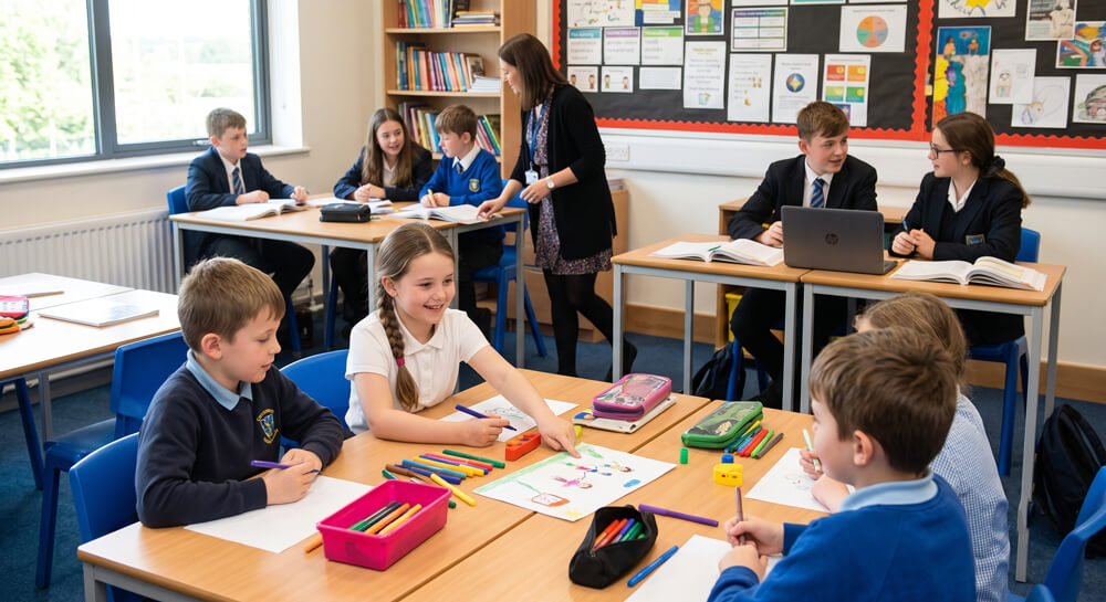 Bambini della scuola primaria e secondaria di primo grado